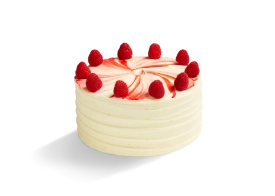 Lemon Raspberry Ripple Cake