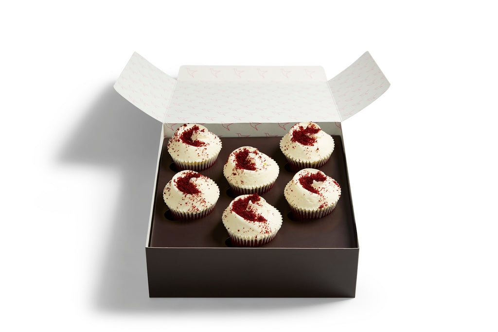 Small Made Without Gluten Red Velvet Selection Box