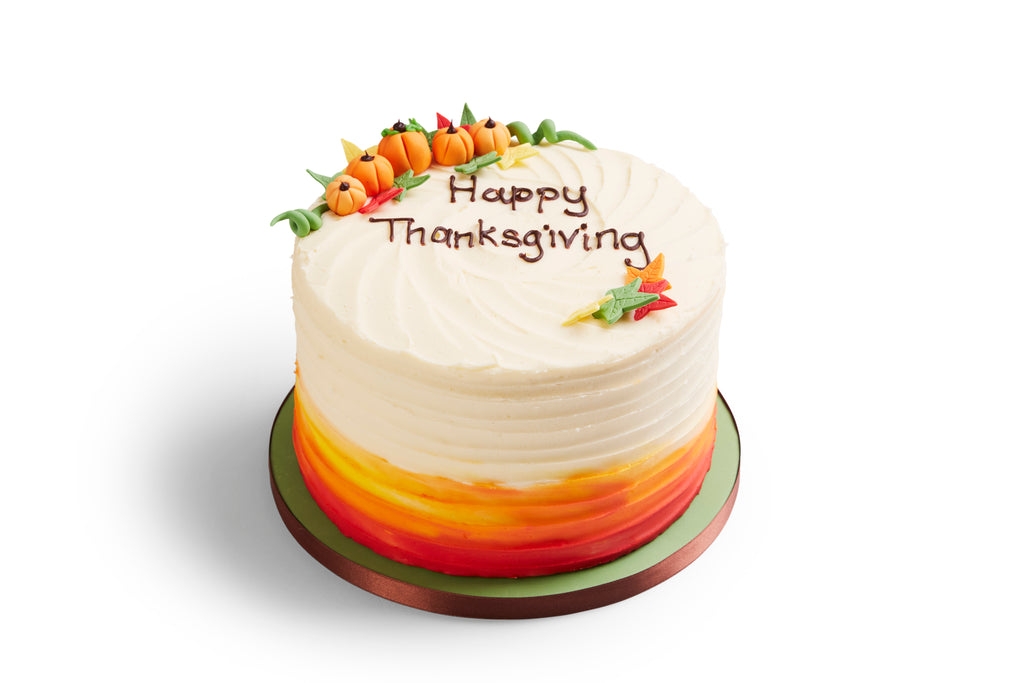 Thanksgiving Rainbow Cake