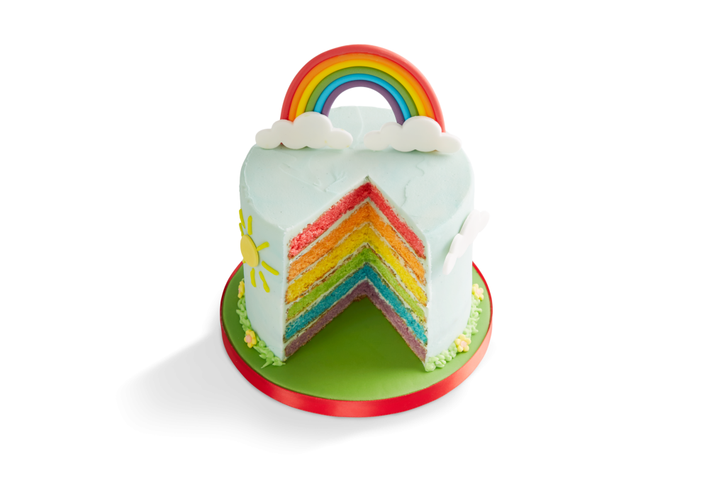 Peppa Pig Sunny Days 6" Rainbow Cake