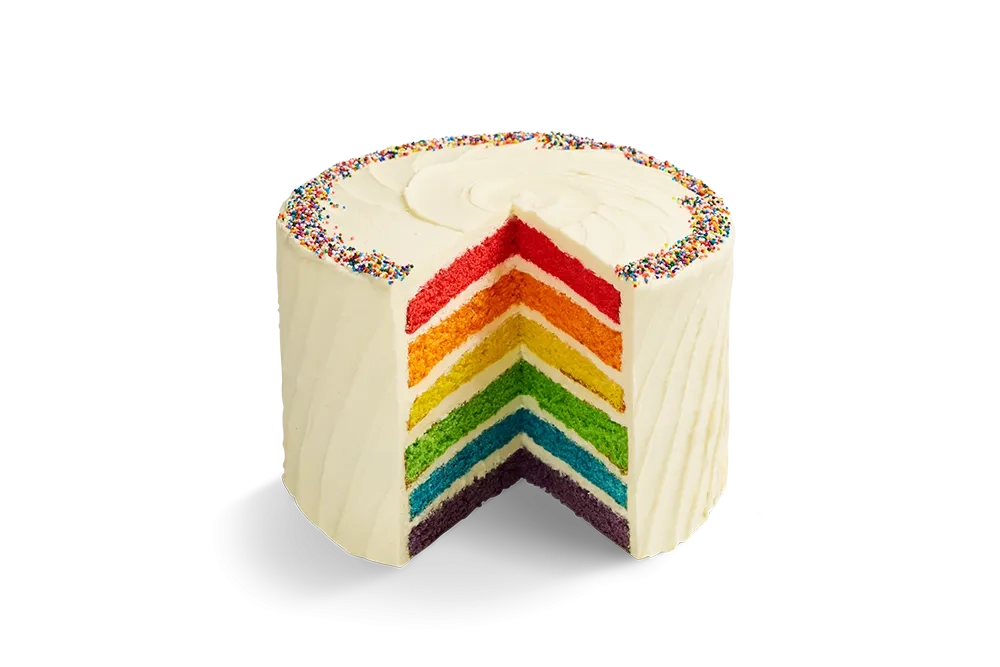 Made Without Gluten - Rainbow Cake