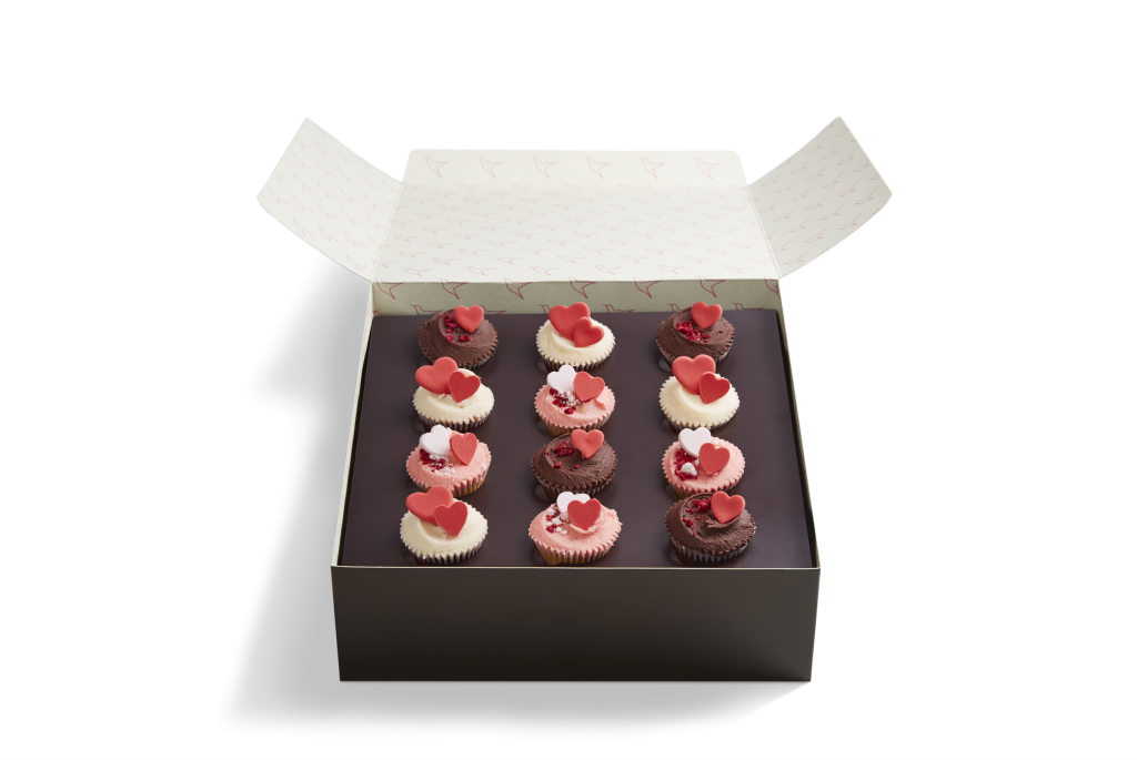 Valentine's Mini Cupcake Selection Box