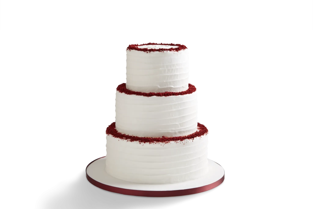 Red Velvet Wedding Cake