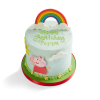 Peppa Pig Sunny Days 6" Rainbow Cake