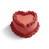 Ruby Heart Cake