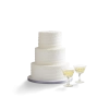 Snowfall Wedding Cake